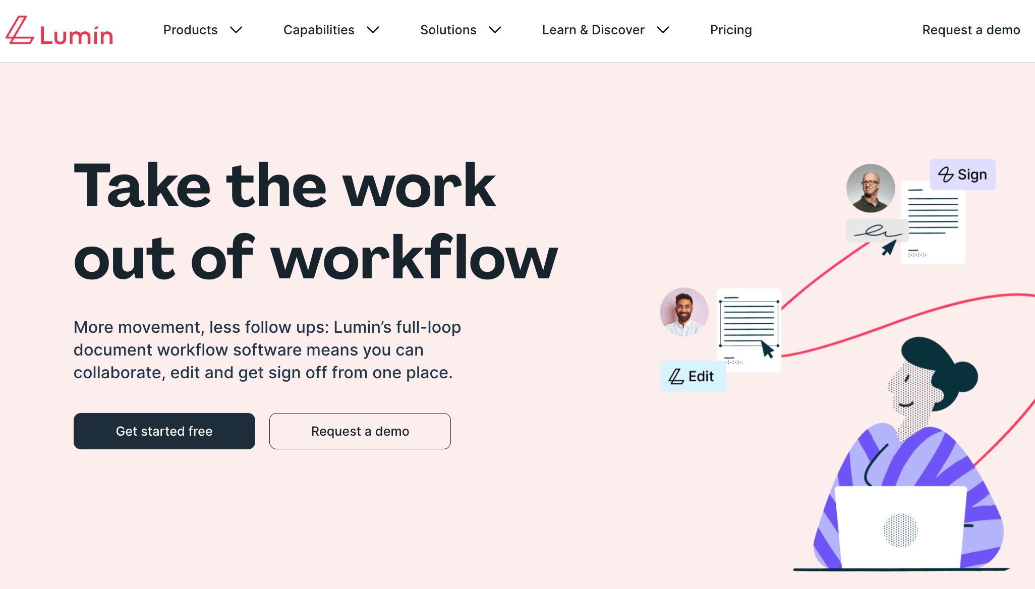 Lumin PDF Review 2025 interface