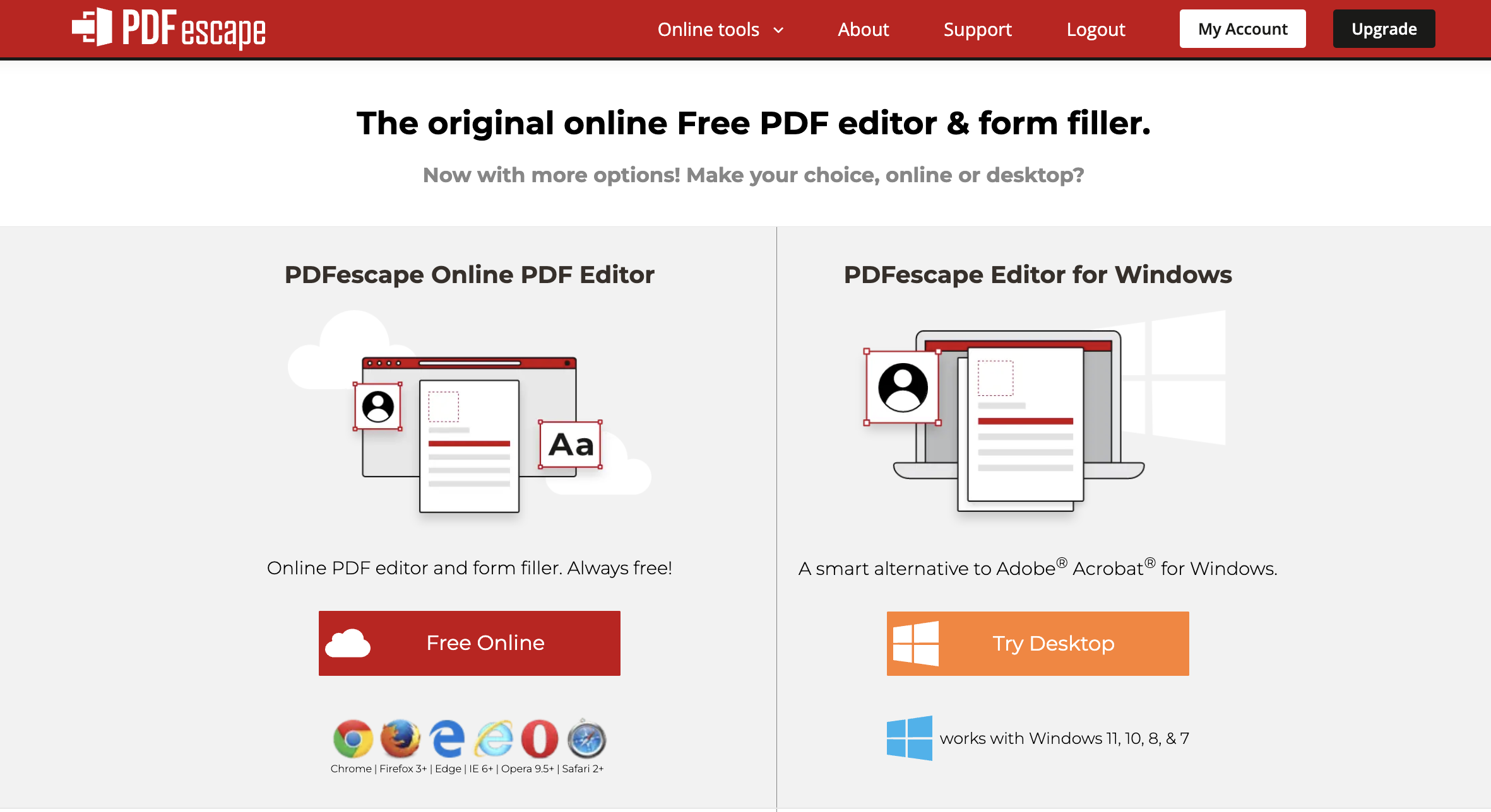 PDFescape Review — 2025 interface